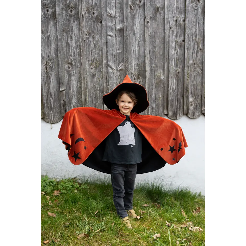 CREATIVE EDUCATION Autumn Embers Wizard Cape and Hat 4-6