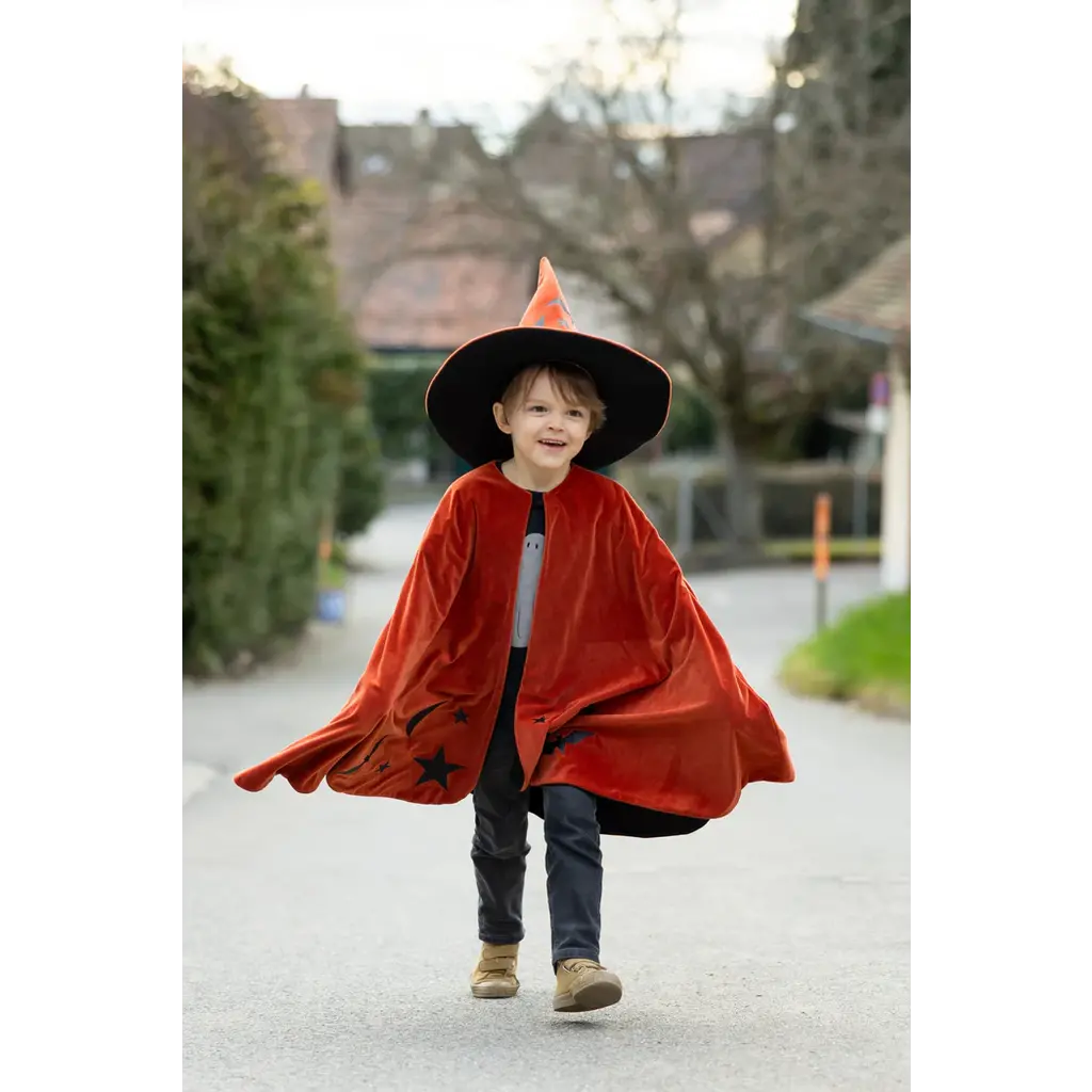 CREATIVE EDUCATION Autumn Embers Wizard Cape and Hat 4-6
