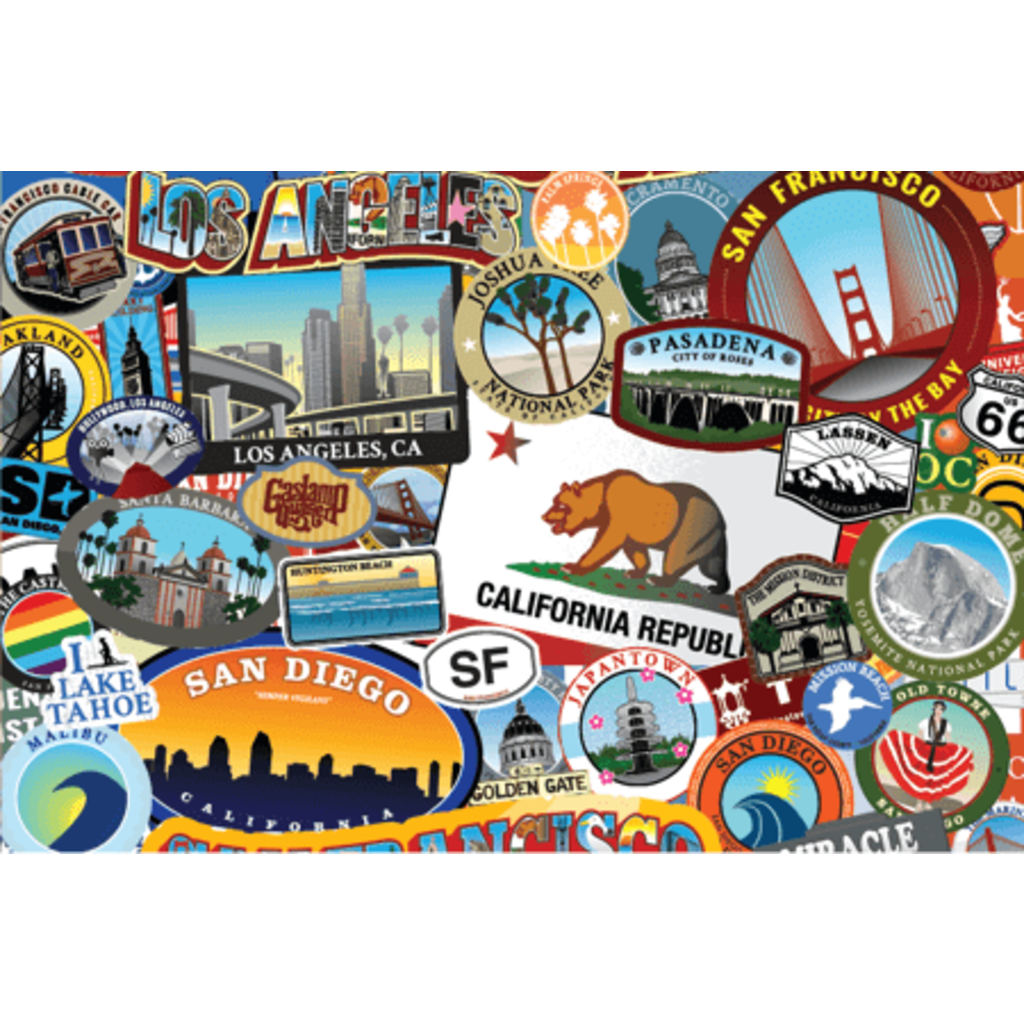 MICROPUZZLES Micropuzzles - Road Trip California