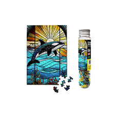 MICROPUZZLES Micropuzzles - Orca Stained Glass