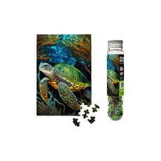 MICROPUZZLES Micropuzzles - Stained Glass Sea Turtle