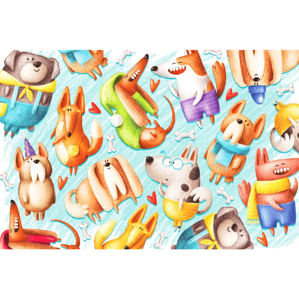 MICROPUZZLES Micropuzzles Dogs - Who's a Good Boy?