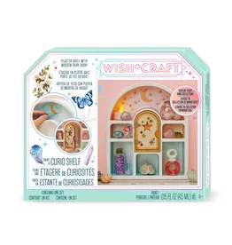 BRIGHT STRIPES Wish*Craft Paint A Curio Shelf