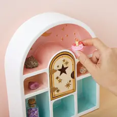 BRIGHT STRIPES Wish*Craft Paint A Curio Shelf