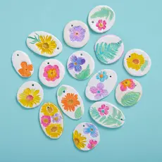 BRIGHT STRIPES Flower Power Pottery