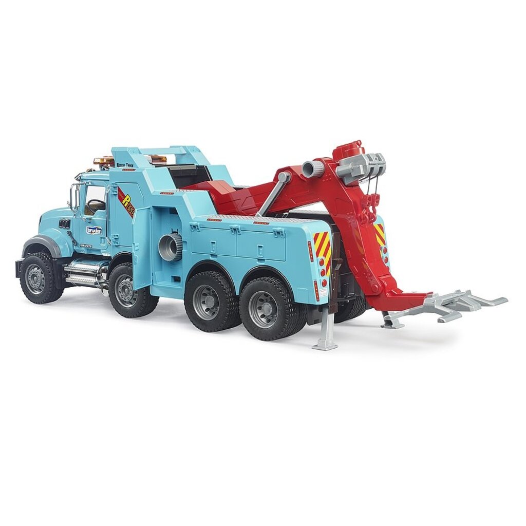 BRUDER TOYS AMERICA INC MACK Granite Recovery and Towing Truck with Light & Sound *In Store Pickup Only*