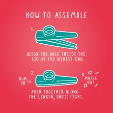 CHRONICLE BOOKS Kazoo That Party Tune Game