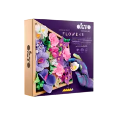 FAINO/WISE ELK OKTO Sensory Art Wood & Craft Flowers Inspiration
