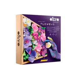 FAINO/WISE ELK OKTO Sensory Art Wood & Craft Flowers Inspiration