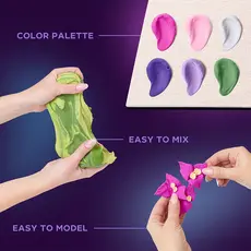 FAINO/WISE ELK OKTO Sensory Art Wood & Craft Flowers Inspiration