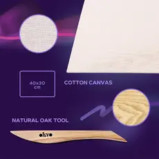 FAINO/WISE ELK DIY 3D painting creative set ” Koi Carps” TM OKTO 30*40 сm