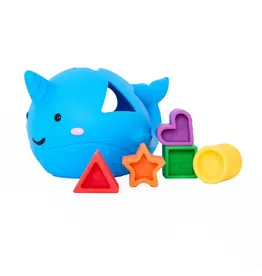 GLO PALS Narwhal Shape Sorter - Primary
