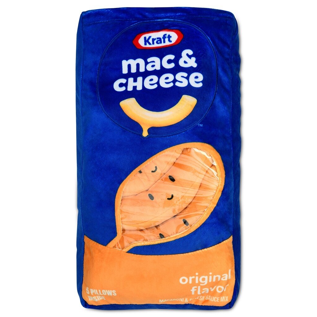 ISCREAM Kraft Mac & Cheese Packaging Plush
