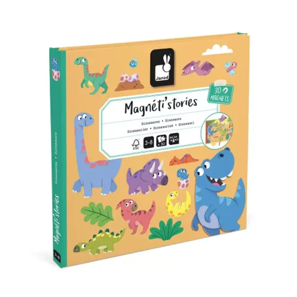 JURATOYS Magneti'stories Dinosaurs