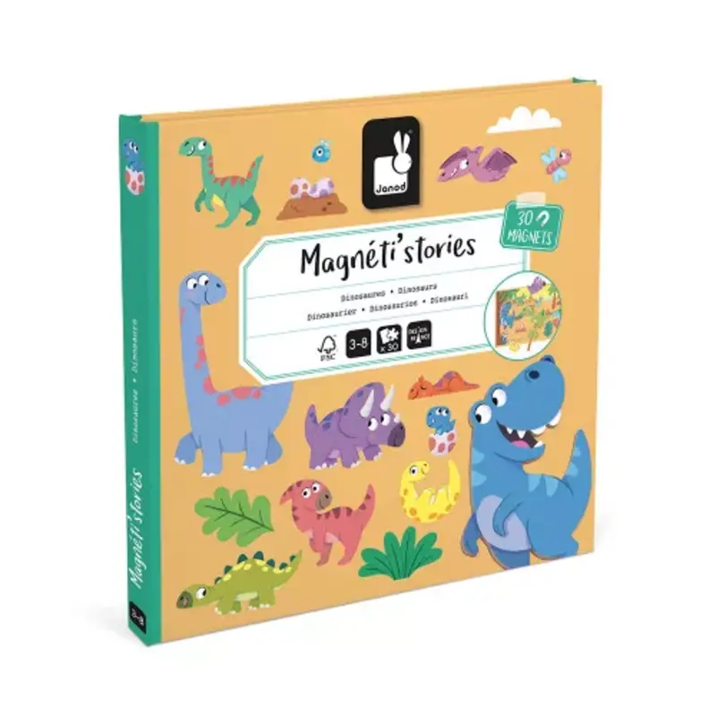 JURATOYS Magneti'stories Dinosaurs