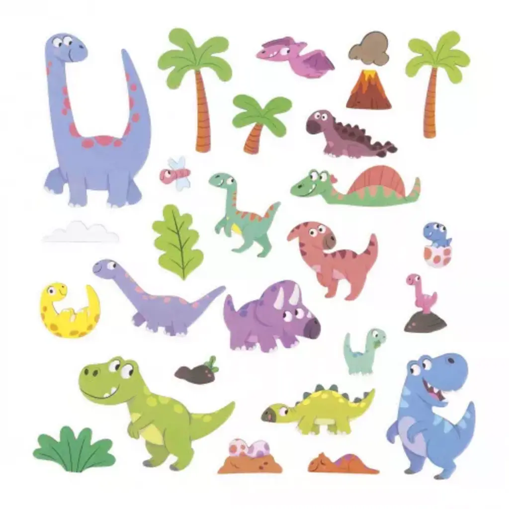 JURATOYS Magneti'stories Dinosaurs