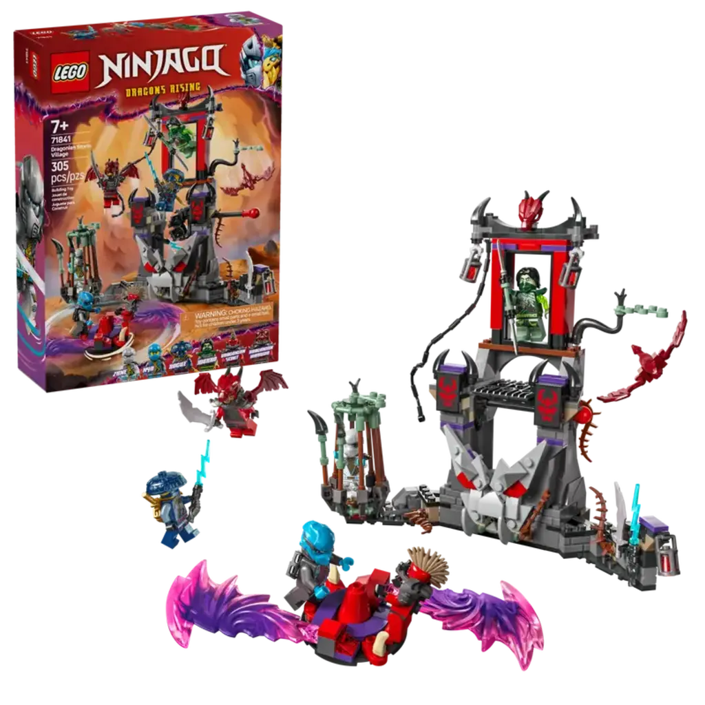 TOYHOUSE LEGO Ninjago Dragonian Storm Village
