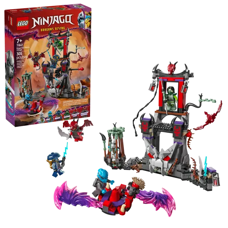 TOYHOUSE LEGO Ninjago Dragonian Storm Village