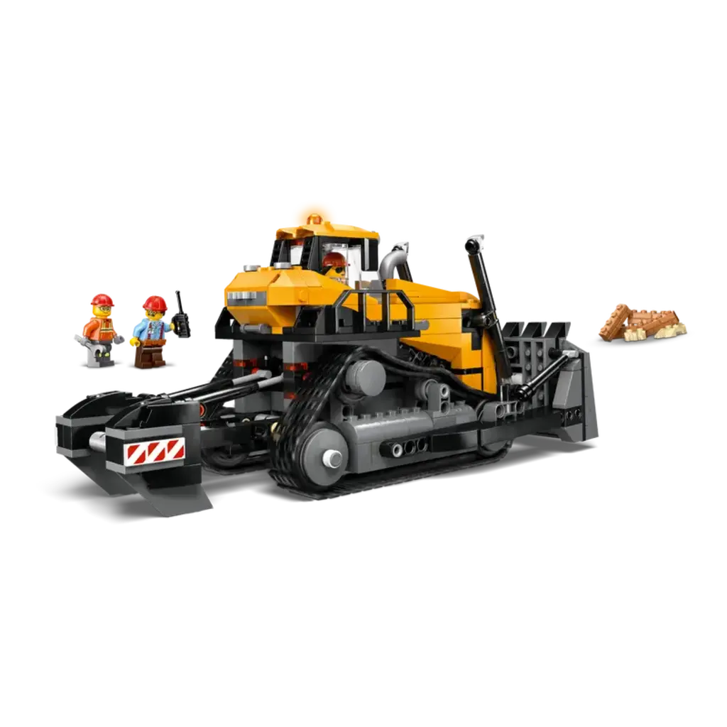 TOYHOUSE LEGO CITY Yellow Bulldozer with Front Loader