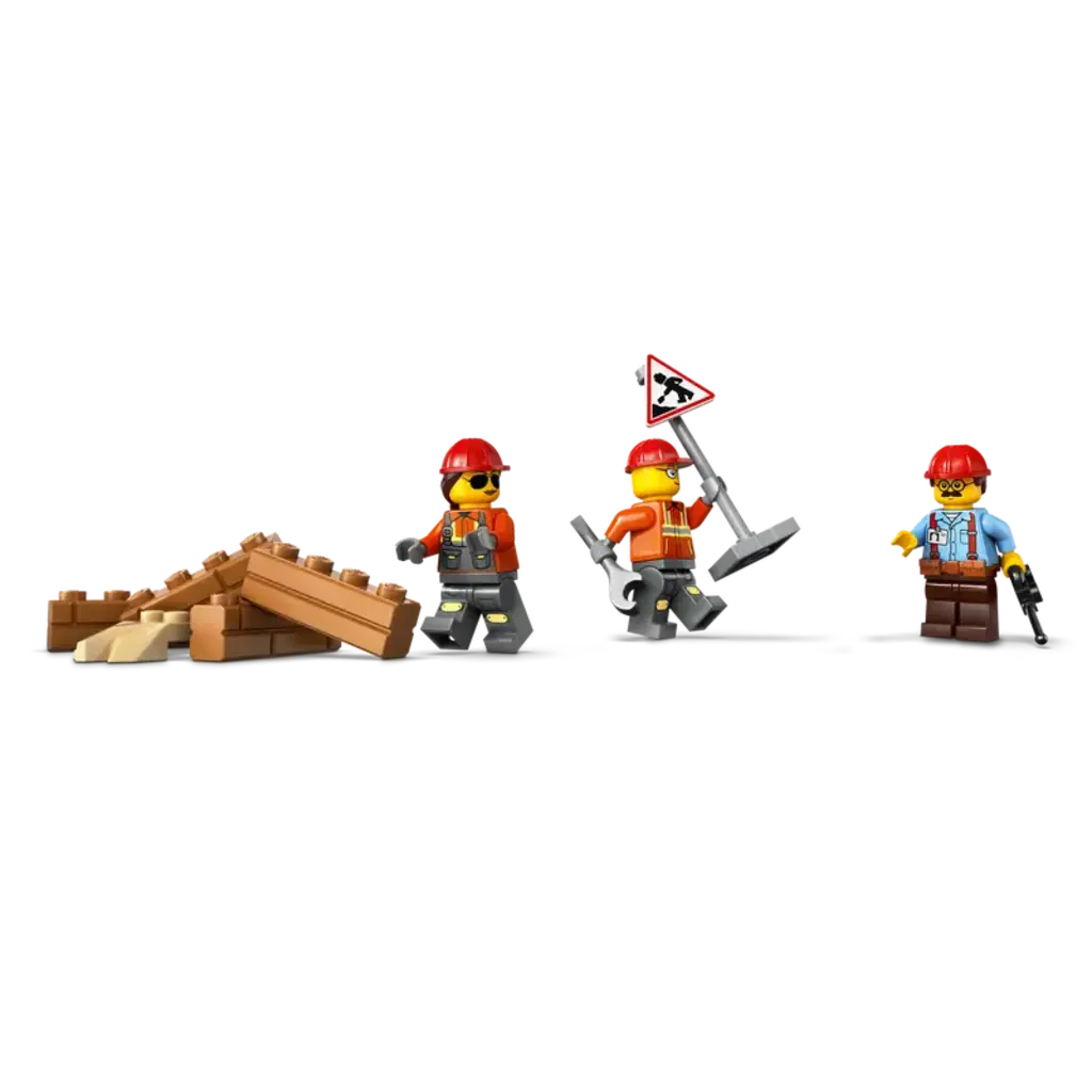 TOYHOUSE LEGO CITY Yellow Bulldozer with Front Loader
