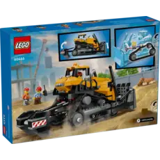 TOYHOUSE LEGO CITY Yellow Bulldozer with Front Loader