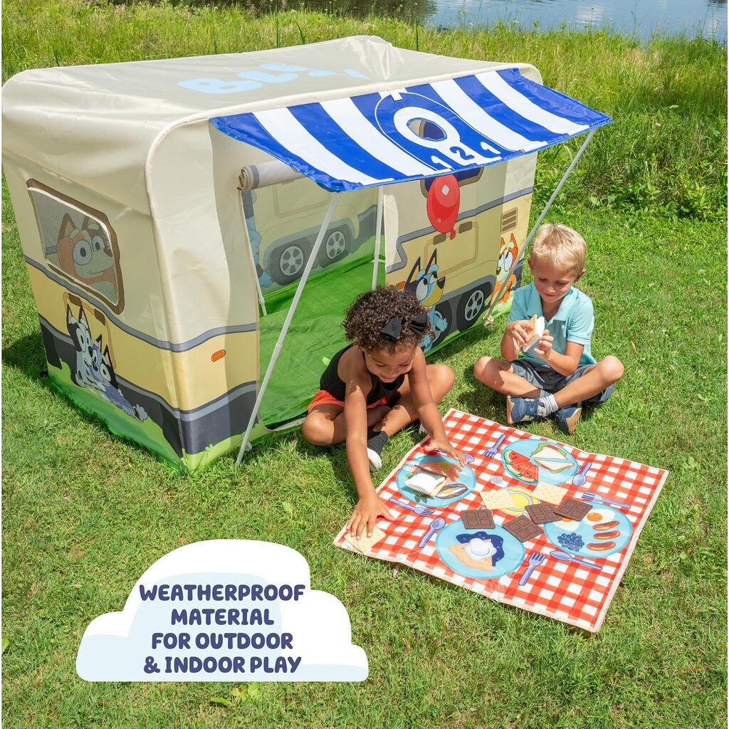 LITTLE KIDS INC Bluey Camping Activity Fort
