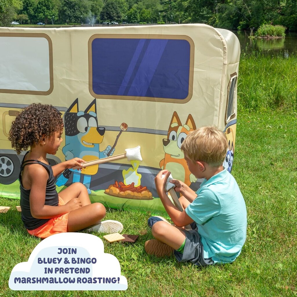 LITTLE KIDS INC Bluey Camping Activity Fort