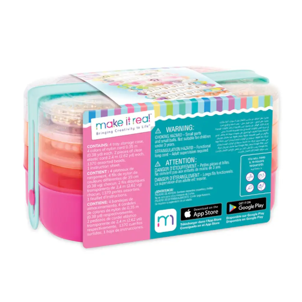 MAKE IT REAL Beads 2-Go! DIY Jewelry Set