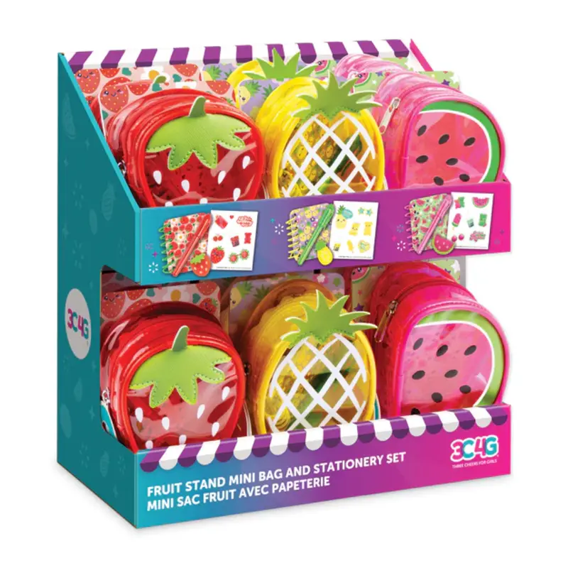 MAKE IT REAL Fruit Stand Mini Bag and Stationary Set
