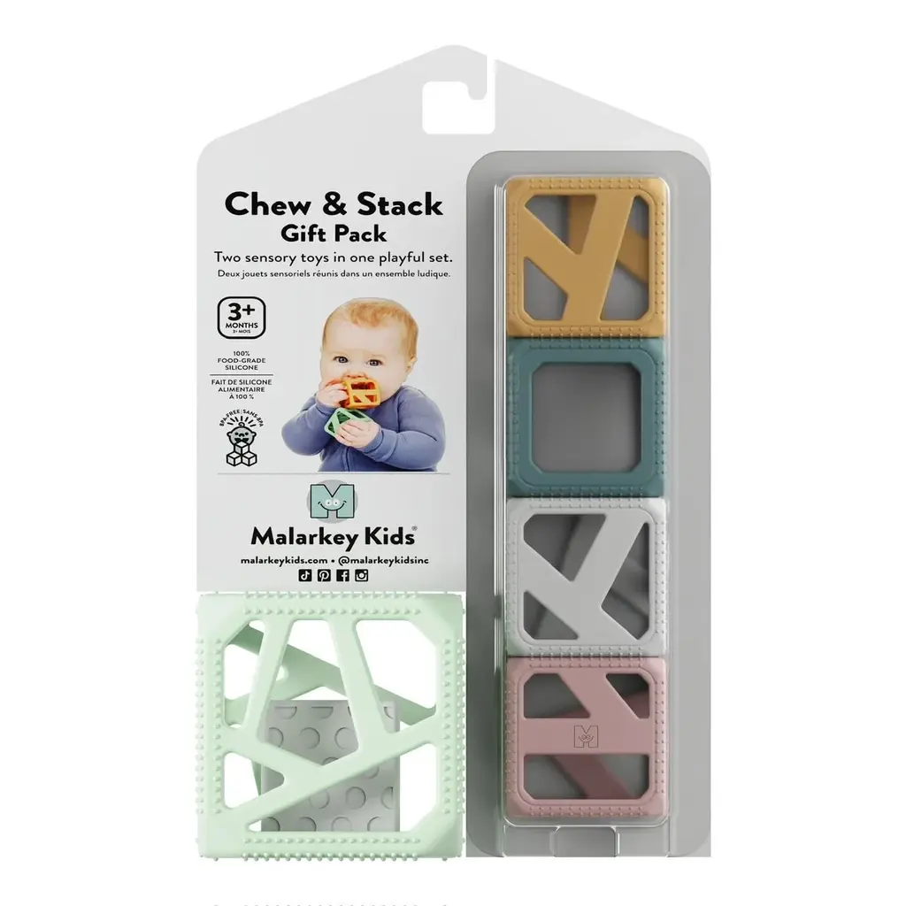 MALARKEY KIDS Chew & Stack Gift Set
