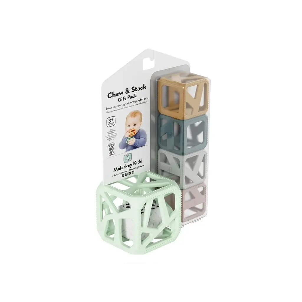 MALARKEY KIDS Chew & Stack Gift Set