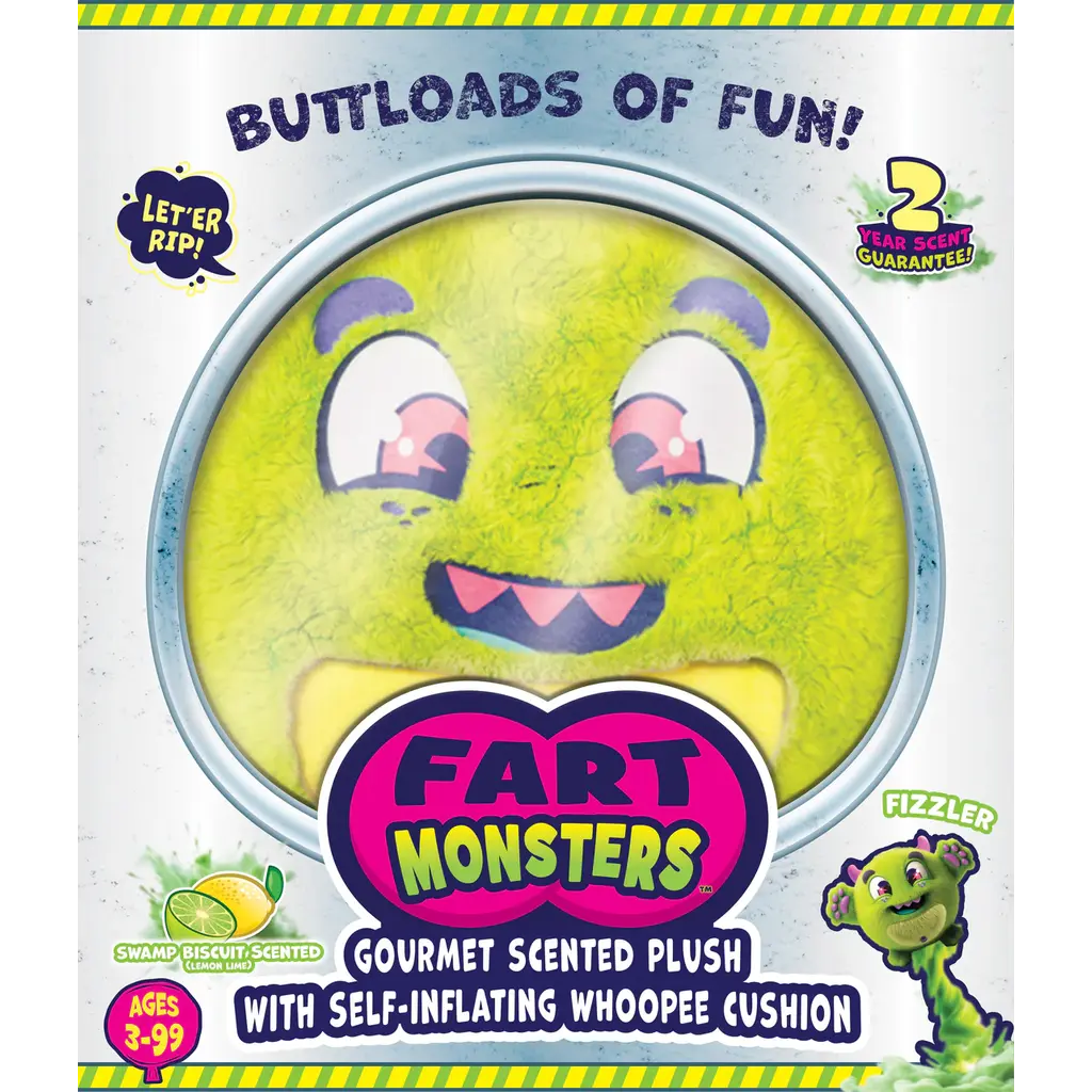 SCENTCO INC Fart Monsters Gourmet Scented Plush Assortment