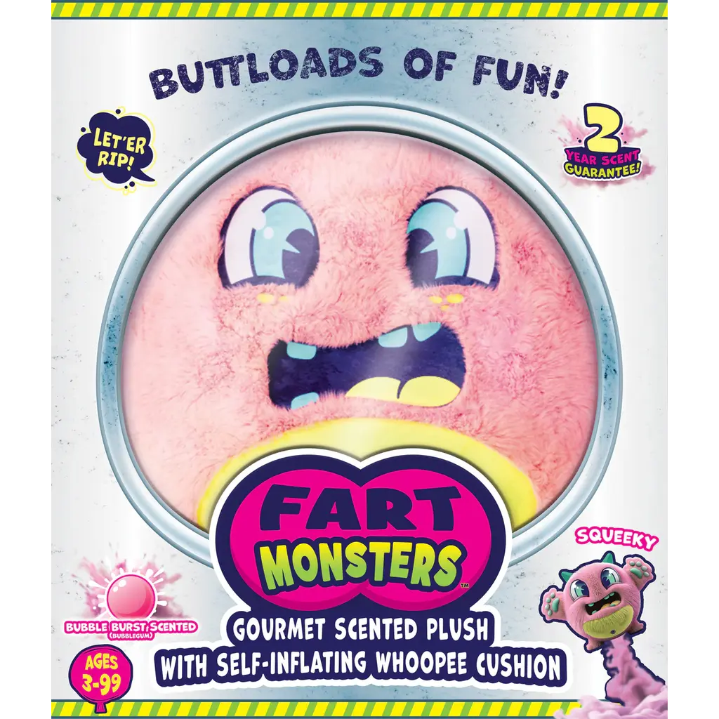 SCENTCO INC Fart Monsters Gourmet Scented Plush Assortment