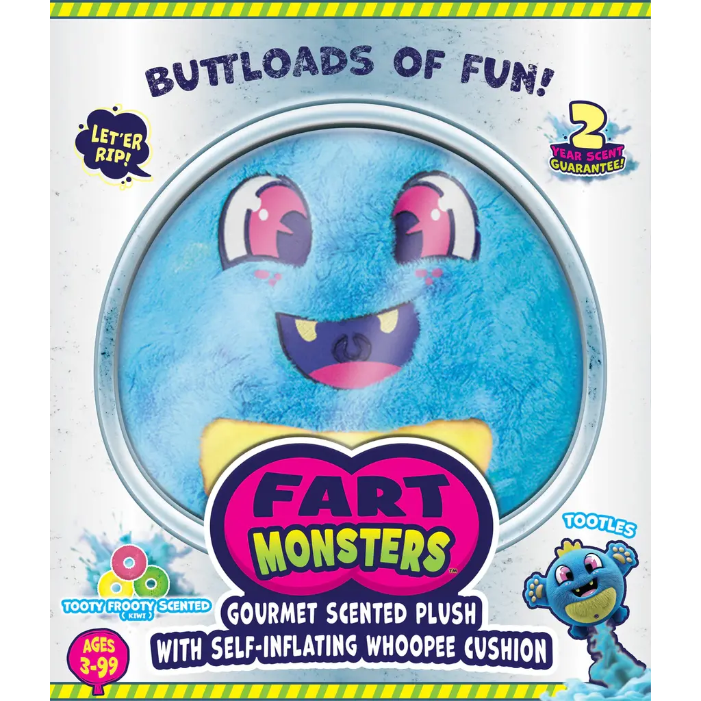 SCENTCO INC Fart Monsters Gourmet Scented Plush Assortment