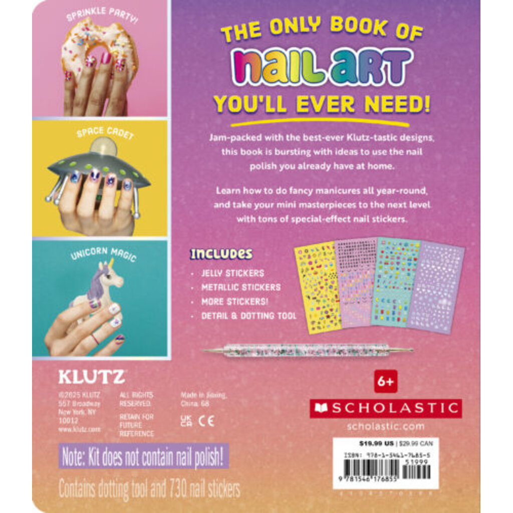 KLUTZ The KLUTZ Book of Nail Art