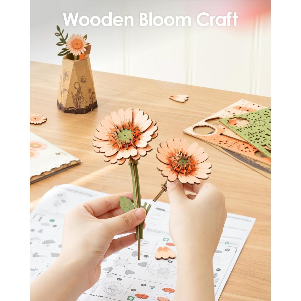 ROBOTIME Orange Gerbera Daisy (RT)