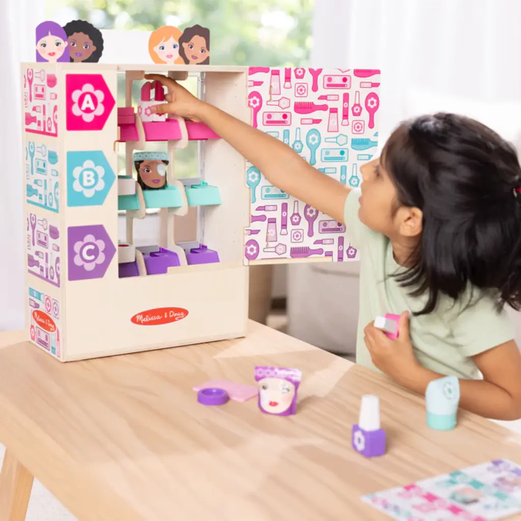 MELISSA & DOUG Beauty Kiosk Play Set