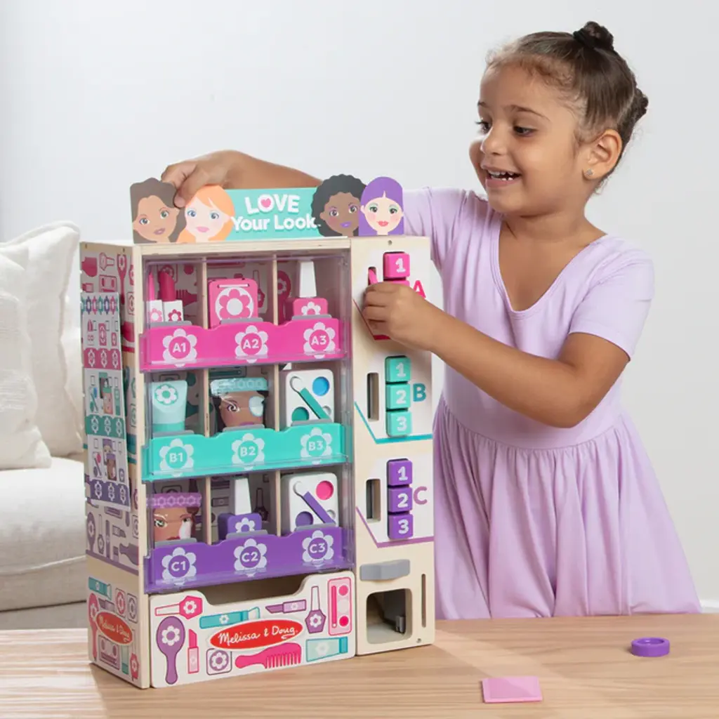 MELISSA & DOUG Beauty Kiosk Play Set