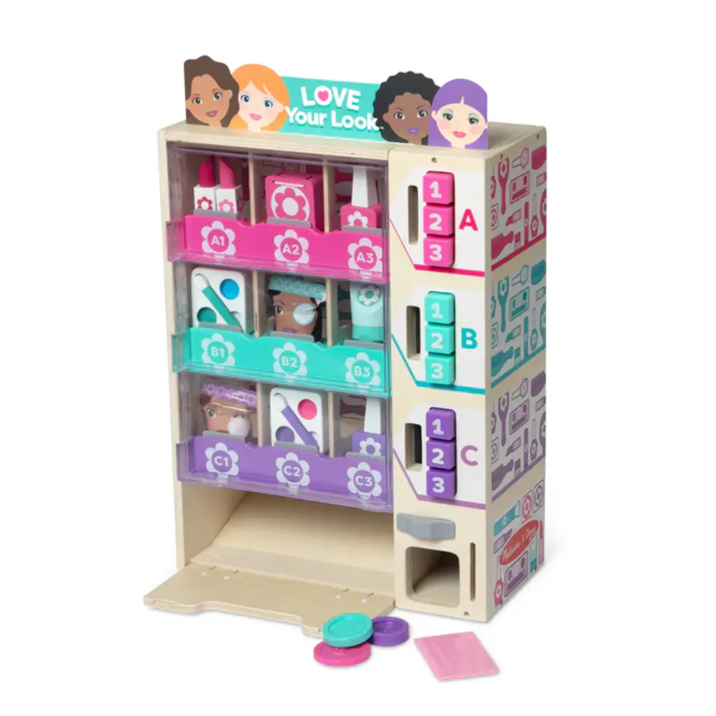 MELISSA & DOUG Beauty Kiosk Play Set