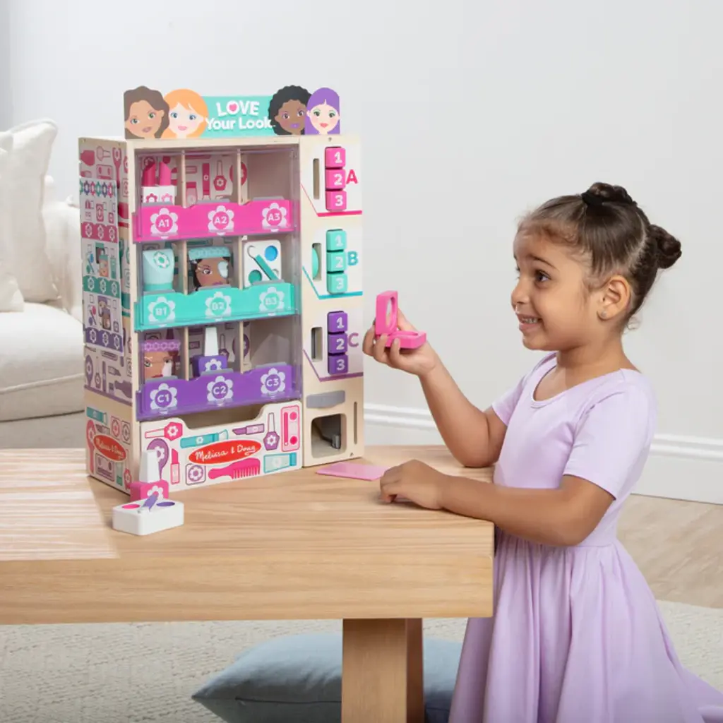 MELISSA & DOUG Beauty Kiosk Play Set