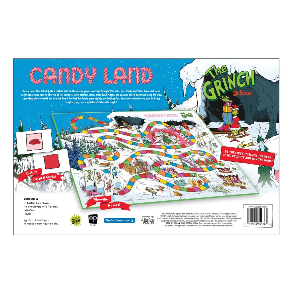 USAOPOLY The Grinch Candy Land