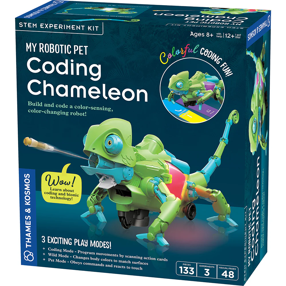 My Robotic Pet: Coding Chameleon