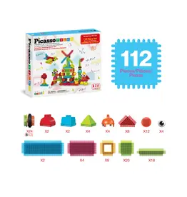 PICASSO Hedgehog Block Set 112 pcs
