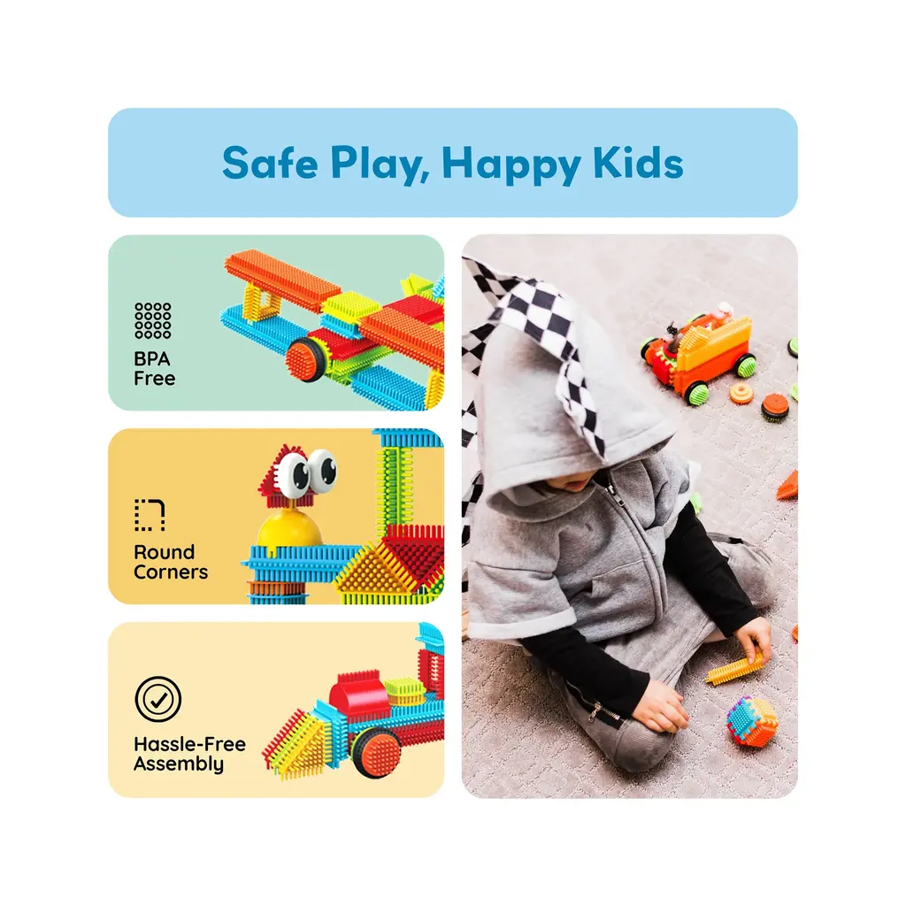 PICASSO Hedgehog Block Set 112 pcs