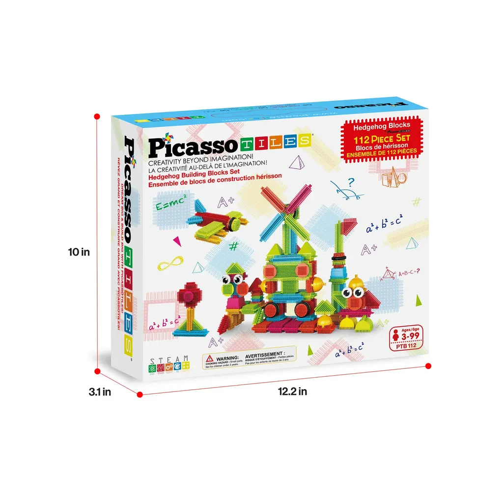 PICASSO Hedgehog Block Set 112 pcs