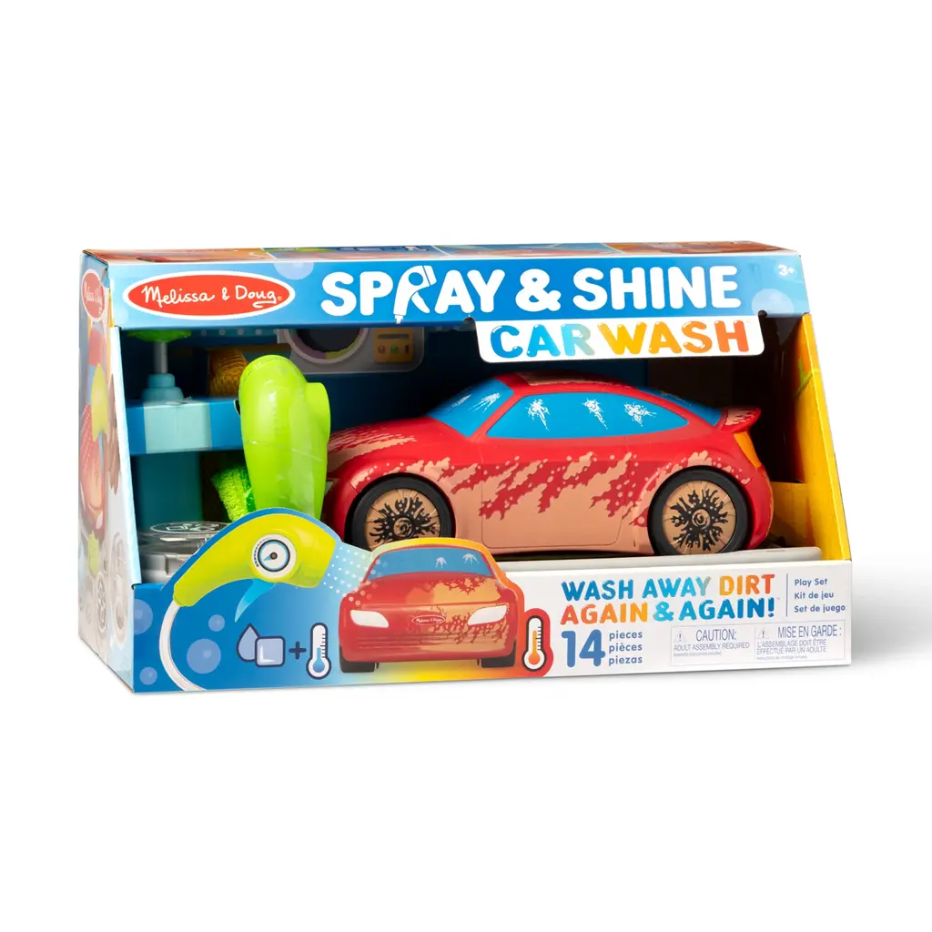 MELISSA & DOUG Spray & Shine Car Wash