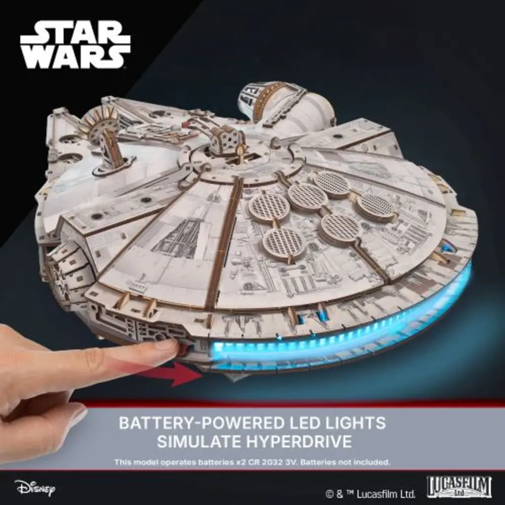 UKIDZ LLC DBA UGEARS US Millenium Falcon UGEARS