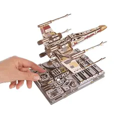 UKIDZ LLC DBA UGEARS US Luke Skywalkers X-Wing Fighter UGEARS