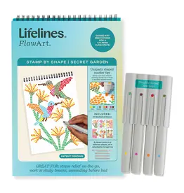 LIFELINES FlowArt Stamp By Shape Secret Garden