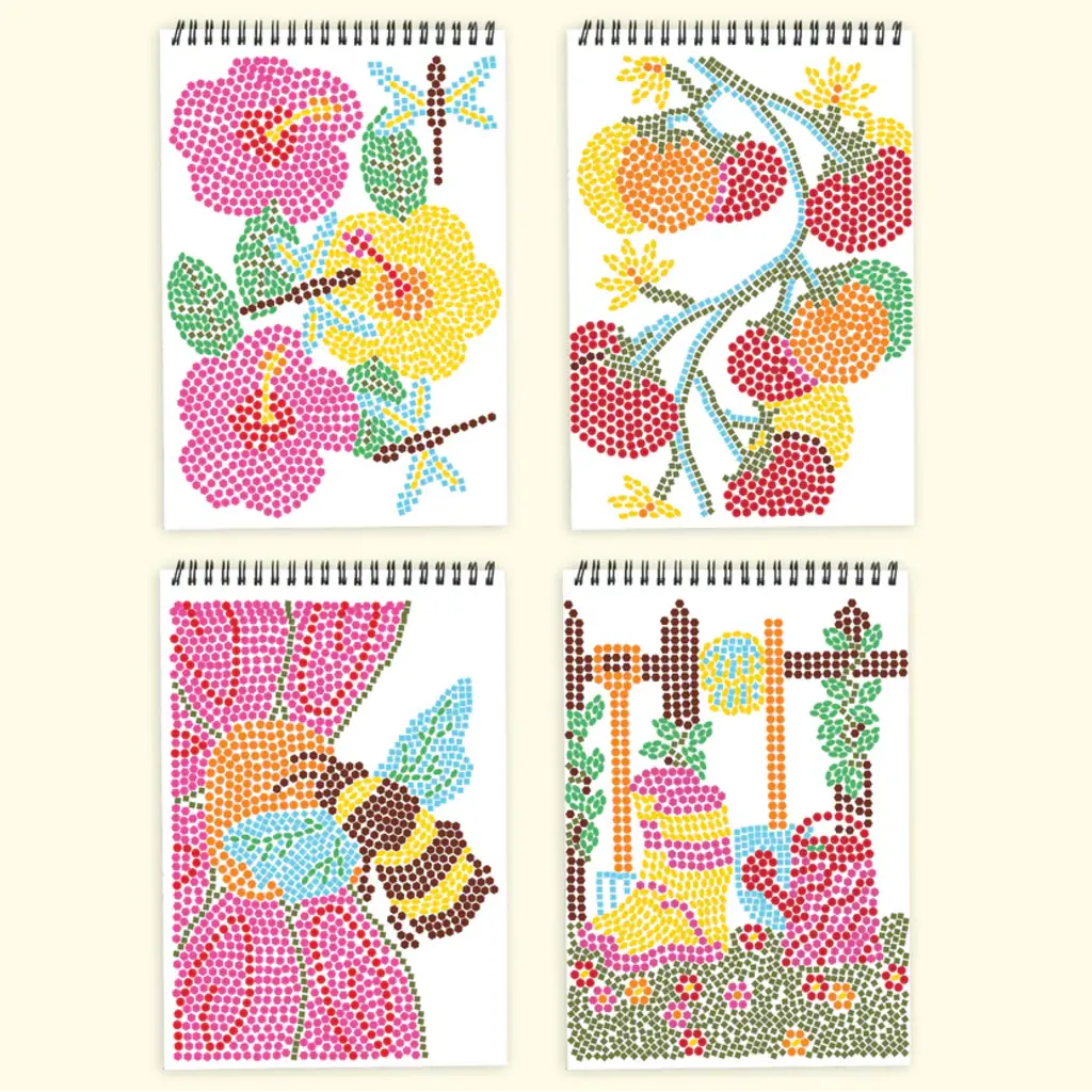 LIFELINES FlowArt Stamp By Shape Secret Garden